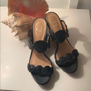 Black jack Rogers wedge 8.5